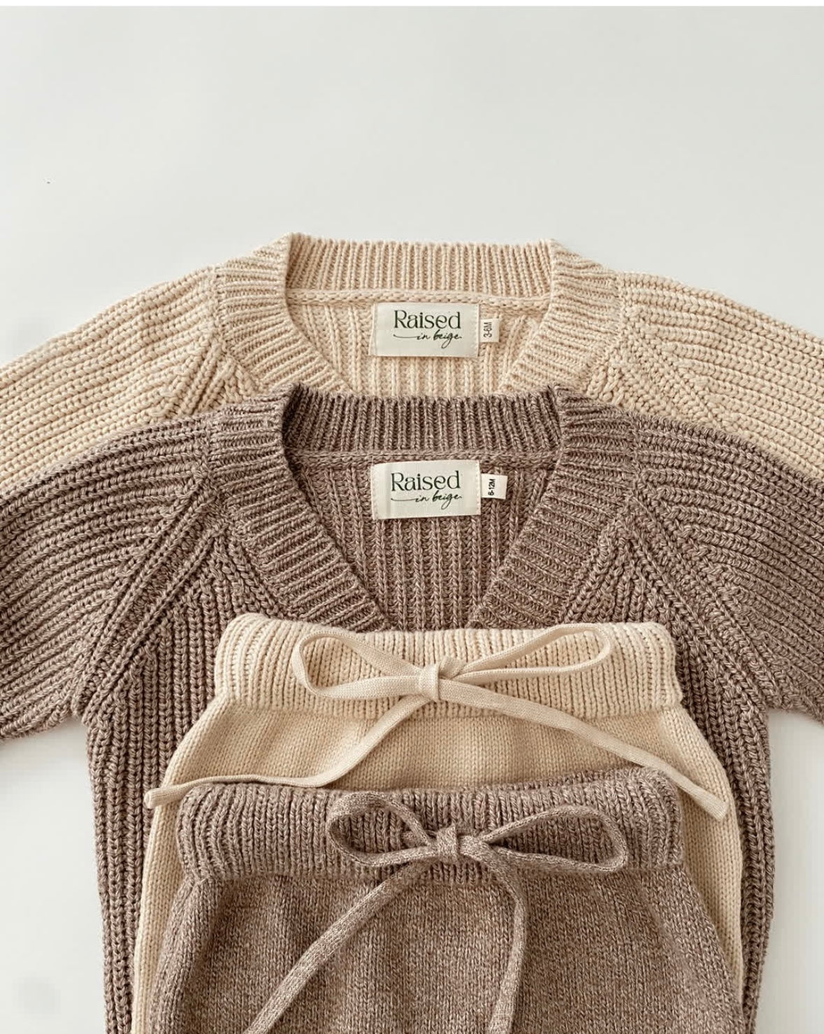 Knit Cardigan - Beige