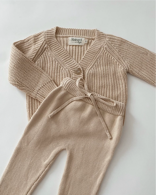 Knit Pants - Beige