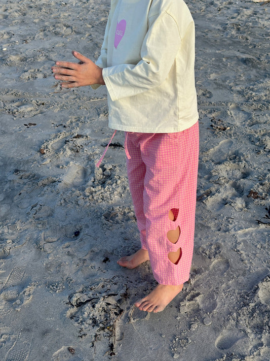 Petit Amour Cut Out Pants